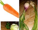 A picture of step 1 of Chinese samosa.