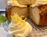 Foto del paso 21 de la receta Tarta de queso y turrón de Jijona con crema de limón