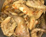 A picture of step 3 of Chicken pepper soup.