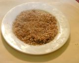 A picture of step 6 of Aval puttu -Sweet dessert with flattened rice.