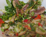 Foto del paso 4 de la receta: Amanida tèbia verdures i Cavalla