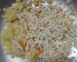 A picture of step 3 of Carrot tofu paratha.