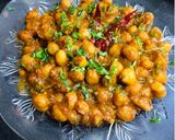 A picture of step 6 of Chole chana.