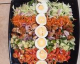 A picture of step 4 of Chicken salad.