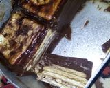 Foto langkah ke 5 dari resep Puding crackers coklat.