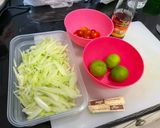 รูปขั้นตอนการทำที่ 2 ของ ส้มตำไทยคีโต (ฟักแม้ว)