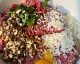 Foto del paso 1 de la receta: Albóndigas grana paddano