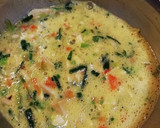 Foto del paso 1 de la receta: Tarta sin masa de pollo reciclado y vegetales. Cena light!