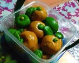 A picture of step 5 of Sugar free orange mithai.