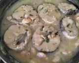 Foto del paso 6 de la receta: Merluza en Salsa Verde con Gambas