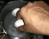 A picture of step 1 of Egg Pickle.