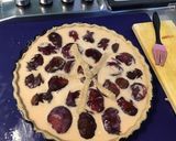 Une image de l'étape 13 de Tarte aux prunes d'ente et fruits confits (pâte brisée sarrasin, prune, épeautre).