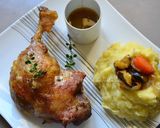 Une image de l'étape 2 de Cuisses de canard rôties au four et son jus.