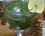 A picture of step 9 of Mint Margarita.