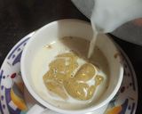 A picture of step 5 of CCD style coffee.