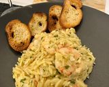 A picture of step 4 of Shrimp Scampi With Orzo.