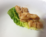 Foto del paso 6 de la receta: Pollo teriyaki sobre cogollos