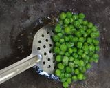 A picture of step 2 of Aloo mater or kachaloo.