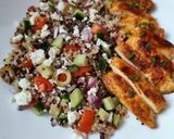 Szìnes quinoa saláta recept fázis 2 fotója