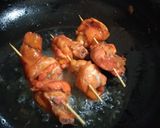 A picture of step 5 of Restaurant style fried chicken tikka.