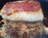 A picture of step 8 of Pork Tenderloin in Beer and Cream Sauce.