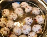 Hình bước làm 3 của món Canh Cải Ngọt Nấu Thịt+ Mọc Viên