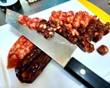 金銀腸炒飯的食譜步驟1照片