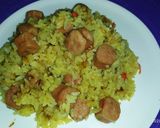 Foto del paso 3 de la receta: Arroz con salchichas