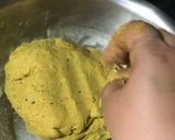 A picture of step 3 of Jowar Sorghum White Millet Masala Poori.