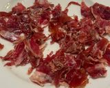 Foto del passaggio 1 della ricetta Scamorza ai ferri con il jamón iberico
