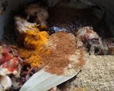 A picture of step 4 of Reasturant style Mutton dum biryani.