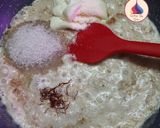 A picture of step 3 of Walnut Halwa.