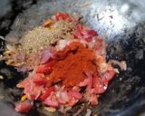 A picture of step 3 of Masala Pasta.