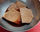 A picture of step 1 of Chicken Soutzoukakia.