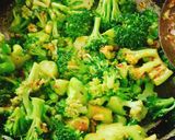 A picture of step 5 of Broccoli fry.