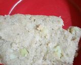 A picture of step 2 of Rice tikki.