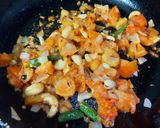 A picture of step 1 of Shahi Paneer Angara.