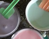 Foto langkah ke 2 dari resep Unicorn Gelato - 3 Bahan.