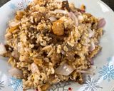 รูปขั้นตอนการทำที่ 2 ของ ข้าวผัดเนื้อ