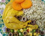 عکس مرحله 2 از دستور شیویدپلو با مرغ