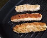 A picture of step 4 of Chicken Seekh Kabab.