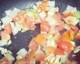 รูปขั้นตอนการทำที่ 2 ของ เฟตตูชินี่โบโลเนสหมูสับไส้กรอกหมู - คีโต