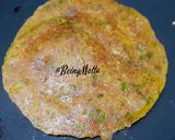 A picture of step 4 of Oats-Poha Savoury Pancakes.
