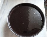 A picture of step 4 of No bake chocolate cake.