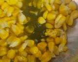 A picture of step 3 of Corn chaat.