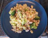A picture of step 3 of Pasta with broccoli and sausage.