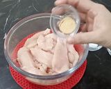 A picture of step 1 of Fettuccine Alfredo Pasta.