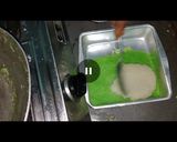 तिरंगा खट्टा मीठा हलवा (Tiranga Khatta Mitha Halwa recipe in Hindi) रेसिपी चरण 5 फोटो