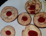 A picture of step 2 of Instant Healthy Aubergenie Pizza.
