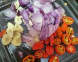Foto langkah ke 2 dari resep Tumis sawi tauge simple.